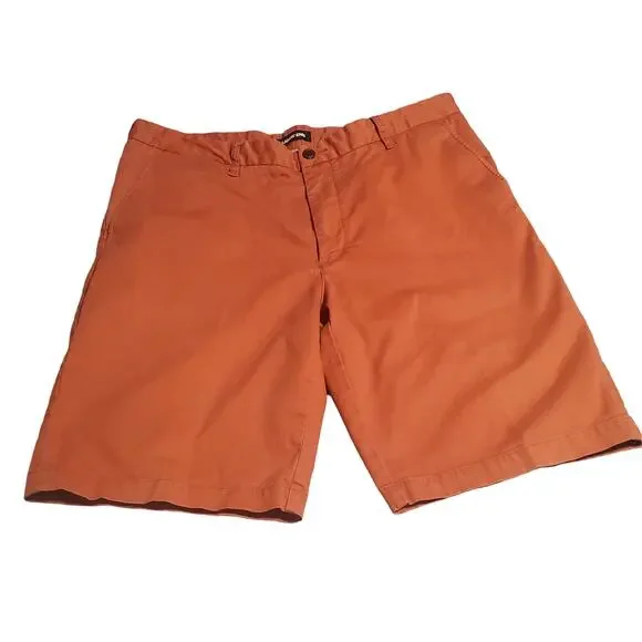 Lands' End Shorts Lands End 38 36x5 Washed Brick Classic Fit